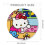 Hello Kitty animated mouse pad round non-slip desk pad 4