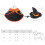 Pet Cape Costume for Cats Festive Witch Cloak 2