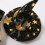 Pet Hat and Cape Set Adjustable Color Block Design 6