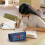 Lucky Pencil Case Blue Big Capacity School Organizer 8