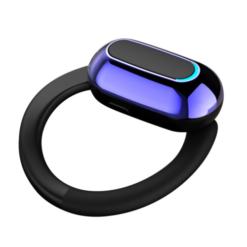 Jacenvly Bluetooth wireless earphones single ear hanging 2