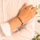 Jacenvly Beaded Bracelet Adjustable Gift for Family 7