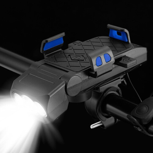 LED Rechargeable Bicycle Headlight with USB Charging 1
