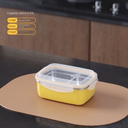304 Stainless Steel Fresh-Keeping Box Square Storage 1