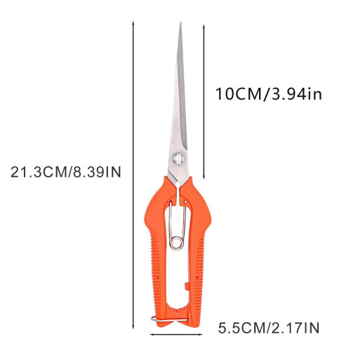 Stainless Steel Garden Pruning Shears 1 Pair 1