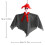 Hanging Witch Doll Decoration Indoor Outdoor 1pc 3