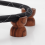 Rose Wood Cable Bracket Stand with Shock-Absorbing Feet 4