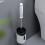 Toilet Brush with Suction Holder and Long Handle 1pc 6