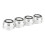 Aluminium Speaker Feet Spikes 4PCS Silver 3