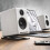 Desktop Speaker Stand Metal Bracket for YU4 Active Speaker 7