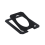 Metal Desktop Speaker Stand Black Tilt Adjustable 4