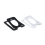 Metal Desktop Speaker Stand Black Tilt Adjustable 8