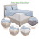 Jogo de lençóis Extra Deep Pocket Split King, 7 peças, serve em colchões de 45 a 60 cm, azul gelo - compatível com colchões Split King. 3