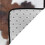 Cowhide Print Memory Foam Bath Rug 15.7 x 23.5 Inch 4