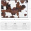 Cowhide Print Memory Foam Bath Rug 15.7 x 23.5 Inch 3