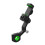 Jacenvly Mountain Bike Compass with Light and Phone Bracket 2