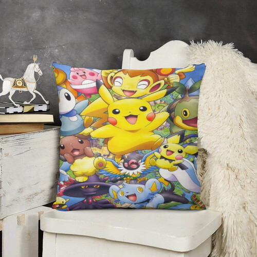 Pokemon plush pillow case ultra-comfortable multisize 2