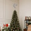 3D Christmas tree topper silver star light 7