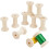 Wood Thread Spools 2 inch 10 pcs for sewing embroidery 7