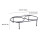 Dog Bowl Stand Iron Frame 12-inch Height 2