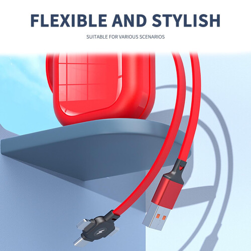 Jacenvly fast-charging USB-C cable with retractable storage 2