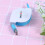 Type C retractable charging cable 2m blue 3