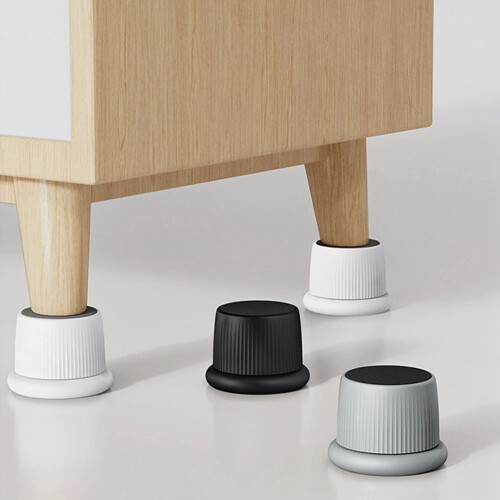 Adjustable Bed Risers Black 2 Pack 1