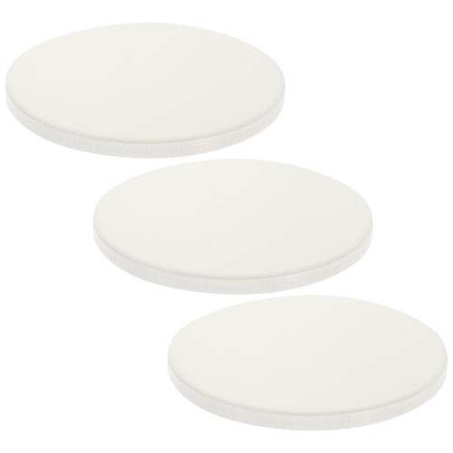 Ceramic coaster set white anti-slip 2 pcs 2