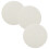 Ceramic coaster set white anti-slip 2 pcs 6