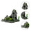 Aquarium mountain view stone ornament 1 piece 7