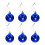 Christmas Balls 3.5 Inch Shatterproof 6 Pack Silver 8