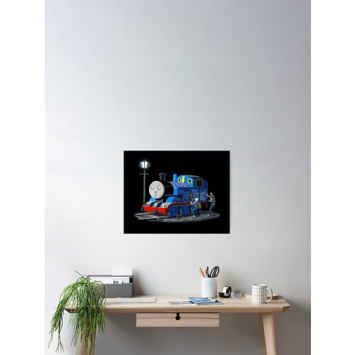 Thomas Tank Banksy Graffiti Modern Art Decor Unframe 1