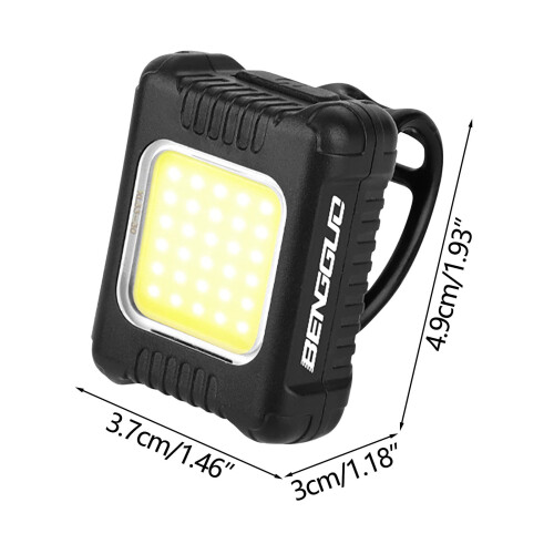 Karymi bicycle headlight USB rechargeable 1 pack 2