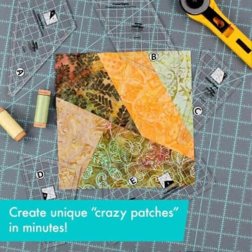 (Fourpiece set) Template Fabric Projects Precise Innovative Convenient Sewing Accessories 1
