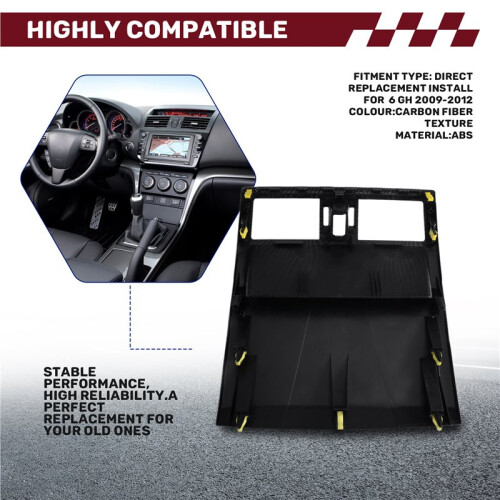 Car Dashboard Console Panel Air Conditioner Outlet Frame for  6 GH 2009-2012 2