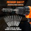 20pcs Wire Bore Brush Set with,Wire Brush for Drill,with 1/4 Hexagonal Handle,for Electric Drill,RustProof Cleaning Hole 4