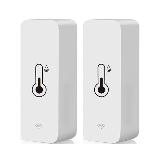 (2pcs) Tuya Wifi Temperature and Humidity Sensor Indoor Thermometer Hygrometer