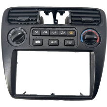 77250-S84-A010 for Accord 1998-2002 Car AC Climate Control Heater Digital Radio Bezel Black Vent