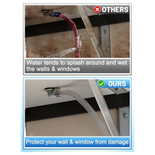 10ft Air Conditioners Window Drain Hose Kit - AC Hose Connector Replacement for Universal Air Conditioners