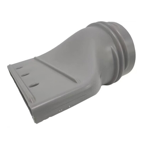 Portable Air Conditioner Window Exhaust Duct Pipe Hose Interface Connector Flat Nozzle Versatile Flat Hose Adapter 1