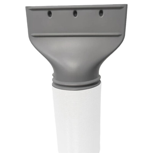 Portable Air Conditioner Window Exhaust Duct Pipe Hose Interface Connector Flat Nozzle Versatile Flat Hose Adapter 2