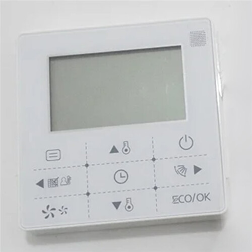 Panneau de Commande Tactile KJR-90D/BK pour Systèmes de Climatisation Gainables pour Midea avec Gestion de la Température 2