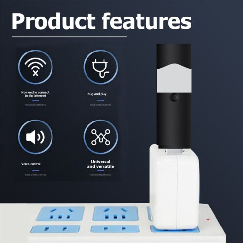 Voice Assistant Remote Control Fan Air Conditioner Voice-Activated  Universal Infrared Remote Controller 2