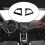 Air Conditioning Dashboard Vent Cover Decoration Frame for  Veloster 2011-2017 8