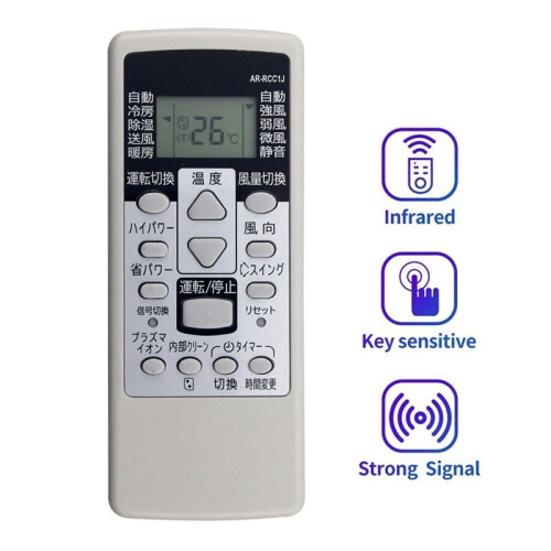 Replace AR-RCC1J A/C Remote Control for  Air Conditioner Remote Control 1
