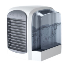 3 Speed, 380ml Water Tank, Low Noise, Portable Ac Fast Cooling, Humidifier, Fan for Bedroom Office Home