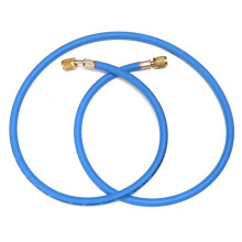 Refrigeration Charging Hoses 1/4" SAE Female Manifold Gauge Set for Air Conditioner R134a R22 R410a
