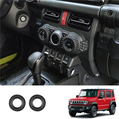 Cache-Bouton de Commande de Climatisation Centrale pour  Jimny Nomade 2025-2026 - Accessoires Intérieurs 1