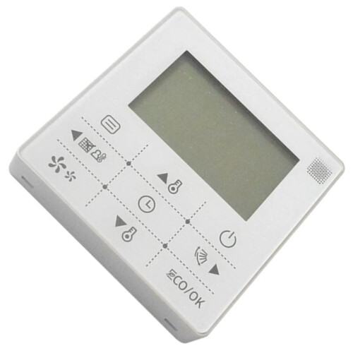 Panneau de Commande Tactile KJR-90D/BK pour Systèmes de Climatisation Gainables pour Midea avec Gestion de la Température 1