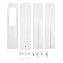 4PCS Portable Air Conditioner Window Kit Adjustable Sliding Seal for AC Exhaust Hose Easy Install No Drilling